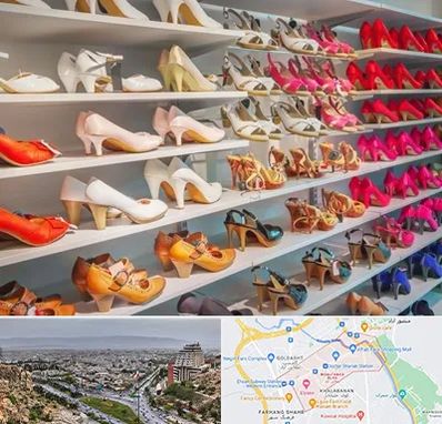 عمده فروشی کفش زنانه در معالی آباد شیراز 