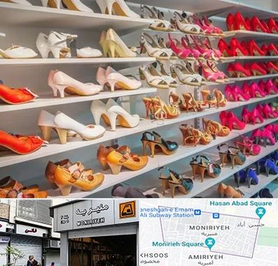 عمده فروشی کفش زنانه در منیریه 