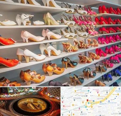 عمده فروشی کفش زنانه در میدان ولیعصر 