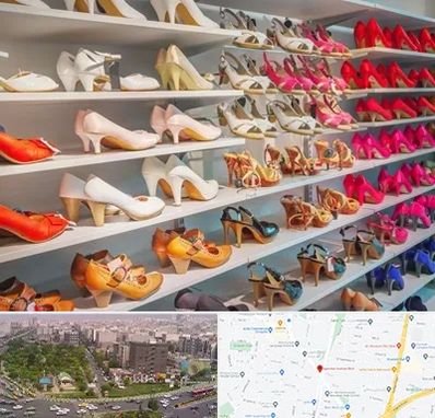 عمده فروشی کفش زنانه در آیت الله کاشانی 