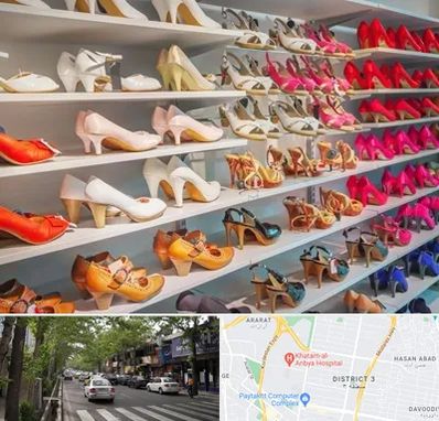 عمده فروشی کفش زنانه در ظفر 