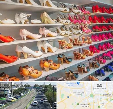 عمده فروشی کفش زنانه در جنوب تهران 
