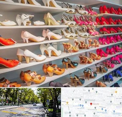 عمده فروشی کفش زنانه در میرداماد