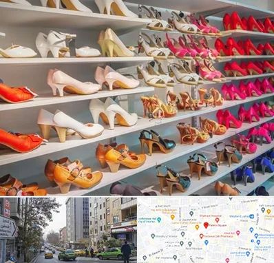 عمده فروشی کفش زنانه در فاطمی 