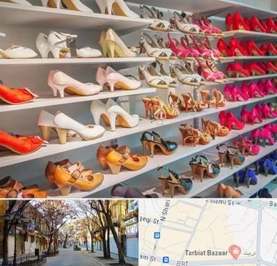 عمده فروشی کفش زنانه در تربیت تبریز