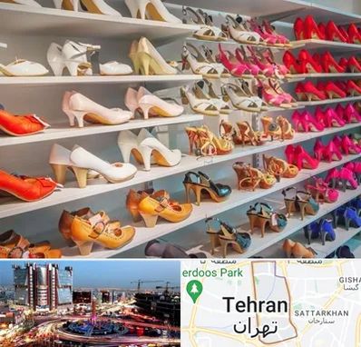 عمده فروشی کفش زنانه در صادقیه 