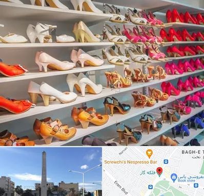 عمده فروشی کفش زنانه در فلکه گاز شیراز 