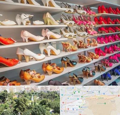 عمده فروشی کفش زنانه در منطقه 13 تهران 