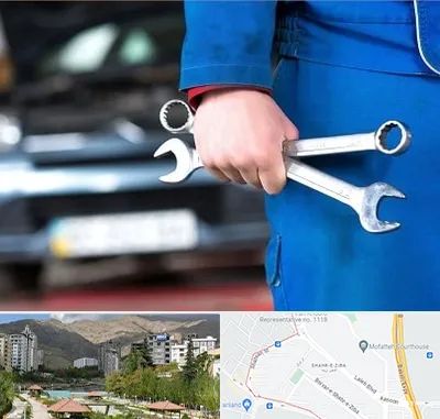 تعمیرگاه خودرو در شهر زیبا