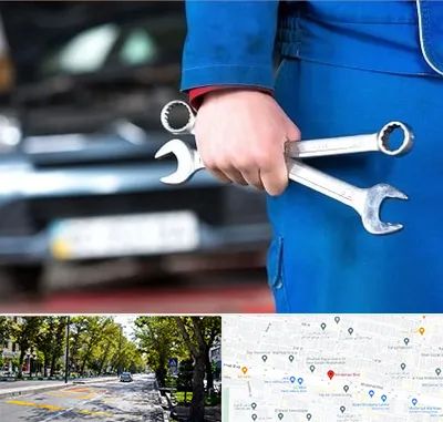 تعمیرگاه خودرو در میرداماد