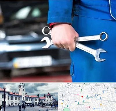 تعمیرگاه خودرو در میدان شهرداری رشت