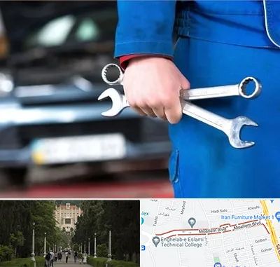 تعمیرگاه خودرو در بلوار معلم رشت