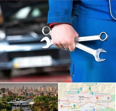 تعمیرگاه خودرو در منطقه 1 تهران