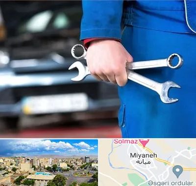 تعمیرگاه خودرو در میانه