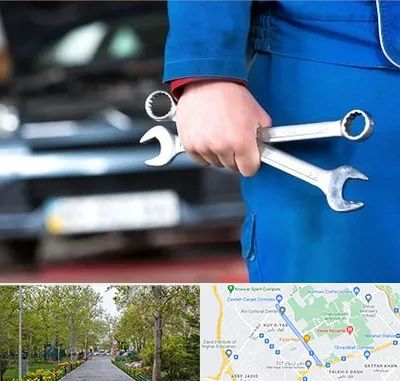 تعمیرگاه خودرو در قدوسی غربی شیراز