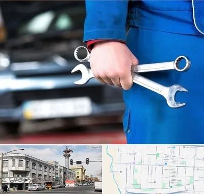 تعمیرگاه خودرو در 17شهریور