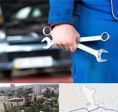 تعمیرگاه خودرو در اوین