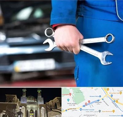 تعمیرگاه خودرو در زرگری شیراز