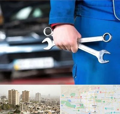 تعمیرگاه خودرو در منطقه 5 تهران