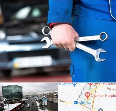 تعمیرگاه خودرو در اقدسیه