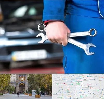 تعمیرگاه خودرو در منطقه 12 تهران