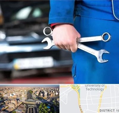 تعمیرگاه خودرو در استاد معین