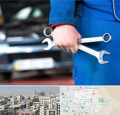 تعمیرگاه خودرو در منطقه 14 تهران