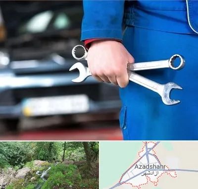 تعمیرگاه خودرو در آزادشهر
