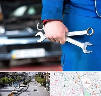تعمیرگاه خودرو در خیابان زند شیراز
