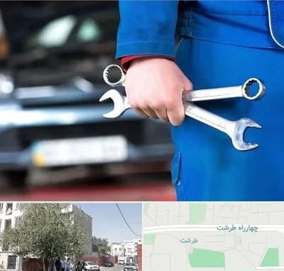 تعمیرگاه خودرو در طرشت