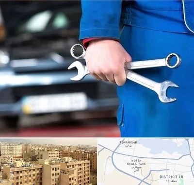 تعمیرگاه خودرو در جنوب غرب تهران