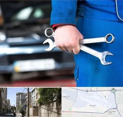 تعمیرگاه خودرو در مهرآباد