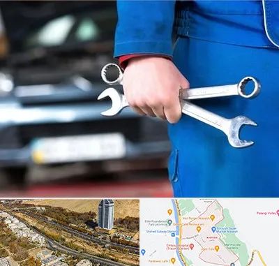 تعمیرگاه خودرو در خیابان نیایش شیراز