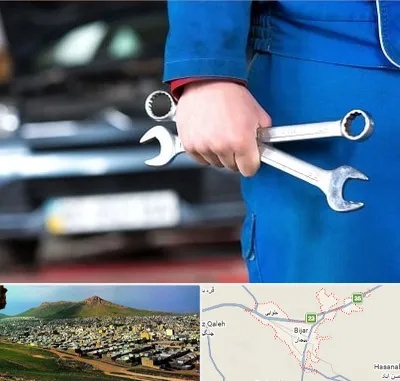 تعمیرگاه خودرو در بیجار