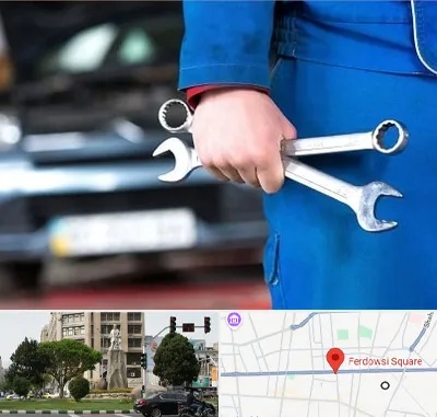 تعمیرگاه خودرو در میدان فردوسی تهران