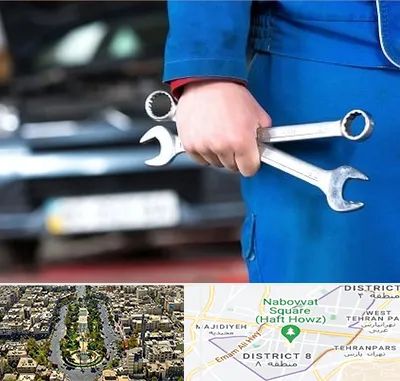 تعمیرگاه خودرو در نارمک