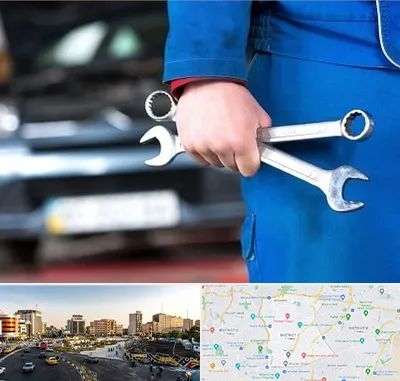 تعمیرگاه خودرو در منطقه 7 تهران