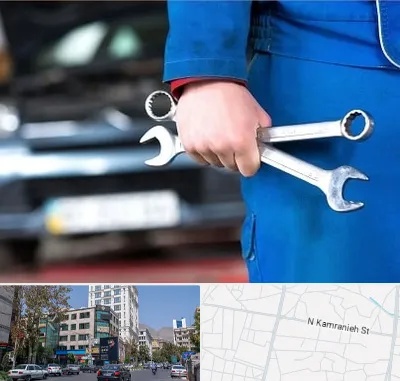 تعمیرگاه خودرو در کامرانیه