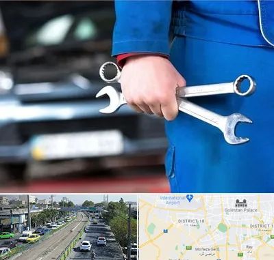 تعمیرگاه خودرو در جنوب تهران