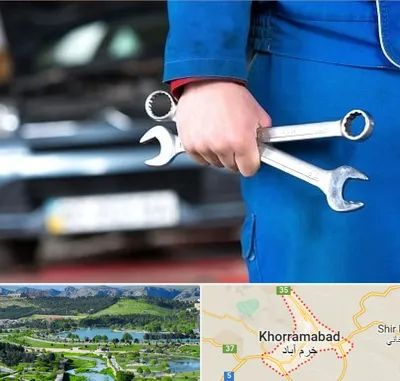 تعمیرگاه خودرو در خرم آباد