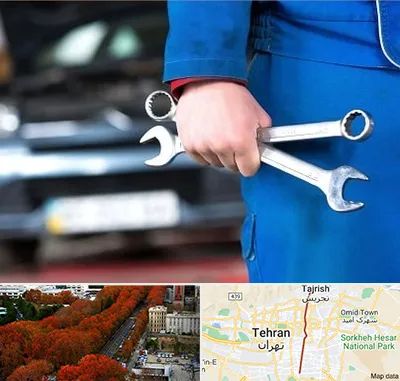 تعمیرگاه خودرو در ولیعصر