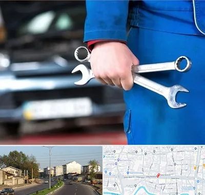 تعمیرگاه خودرو در ضیابری رشت