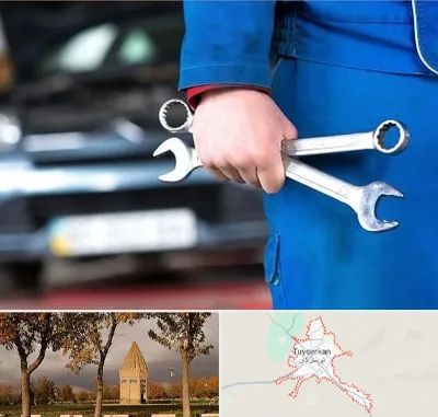 تعمیرگاه خودرو در تویسرکان