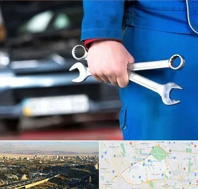 تعمیرگاه خودرو در منطقه 19 تهران