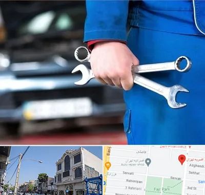 تعمیرگاه خودرو در افسریه