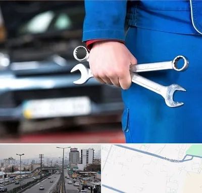 تعمیرگاه خودرو در بلوار ارتش