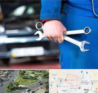 تعمیرگاه خودرو در شاهین ویلا کرج