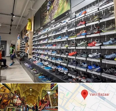 عمده فروشی کفش مردانه در بازار وکیل شیراز