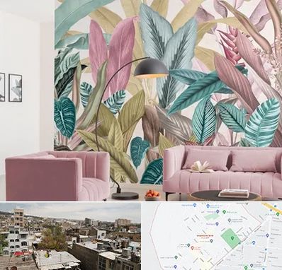 کاغذ دیواری ارزان در شمیران نو 