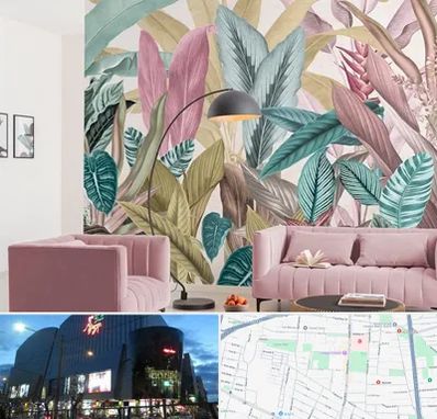 کاغذ دیواری ارزان در بلوار اباذر